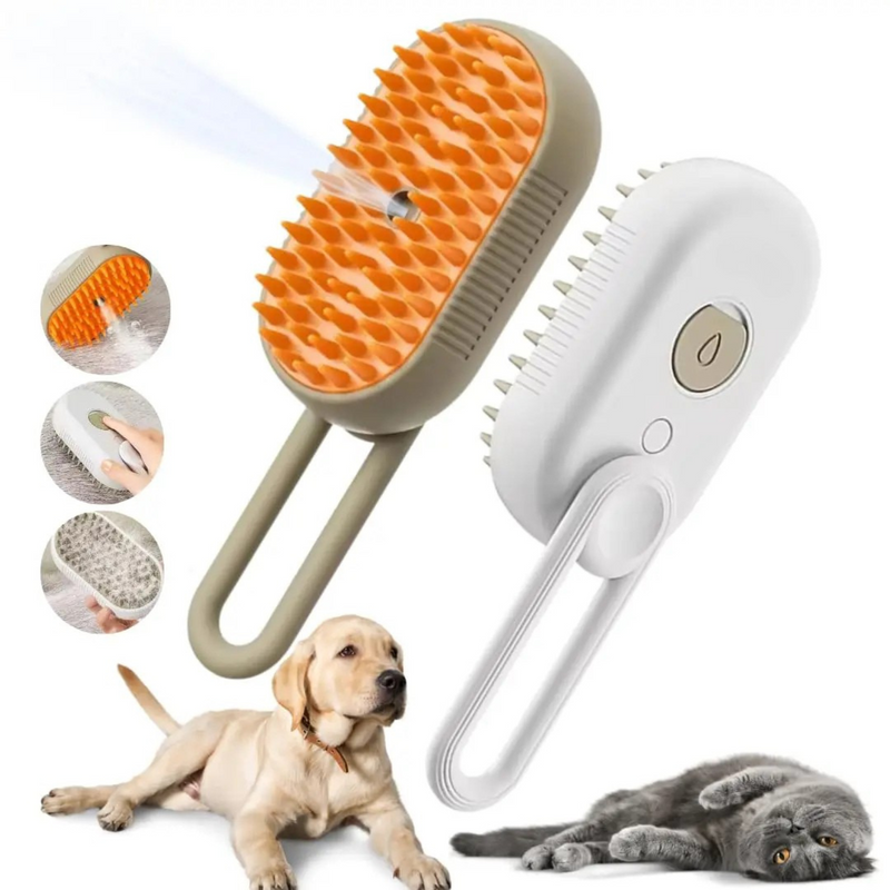 Escova a Vapor Para Pet - Pelo Clean