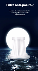 Power Clean - Aspirador Compacto Portátil